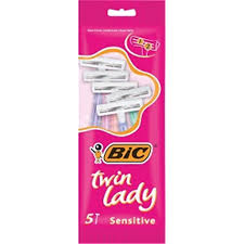 Bic Sensitive 2 Shavers 5'S Pouch